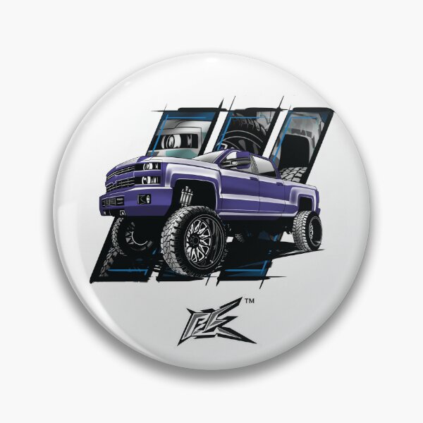 Item preview, american v8 lifted truck purple  designed and sold by NaquashM.