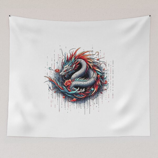 Item preview, Digital Dragon designed and sold by moba--mania.
