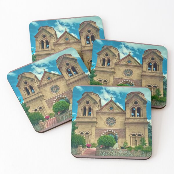 Item preview, Santa Fe Basilica in Summer  designed and sold by oh-bi-me.