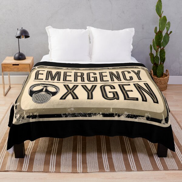 Item preview, Emergency Oxygen Sign designed and sold by zarshirts.