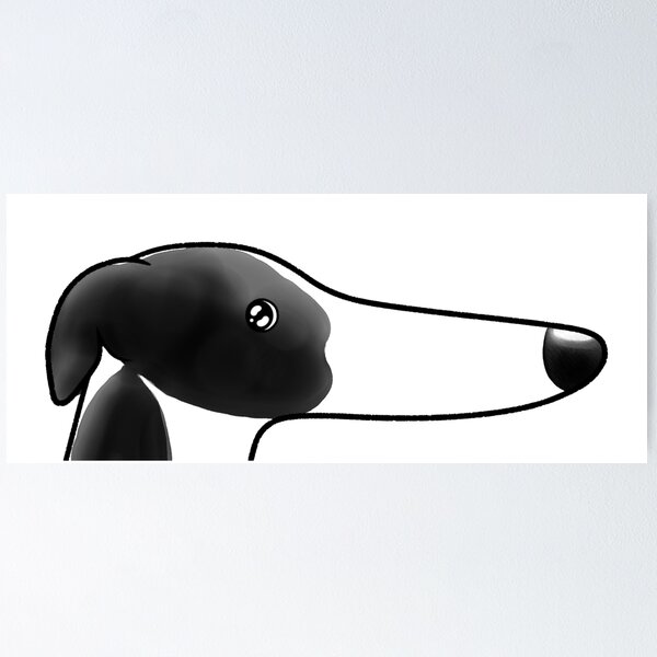 Item preview, Snoot - White and Black designed and sold by Tessa Draws Stoof.