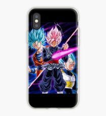 Goku Black VS Saiyans iPhone Case