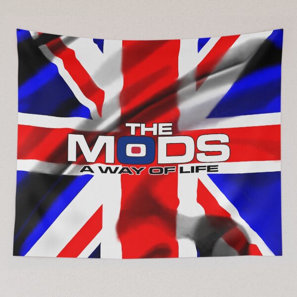 Item preview, British Union Jack The Mods Retro Classic V2b designed and sold by RetrospectUK.