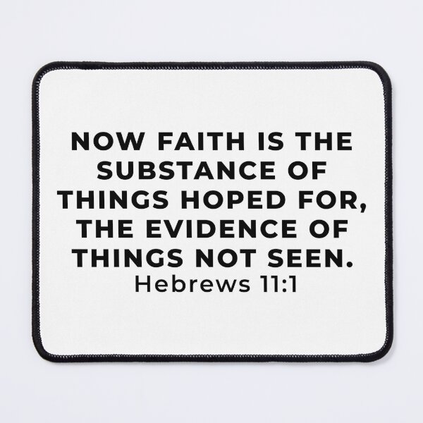 Item preview, Hebrews 11:1 Bible Verse designed and sold by SoulQuot.