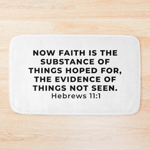Item preview, Hebrews 11:1 Bible Verse designed and sold by SoulQuot.