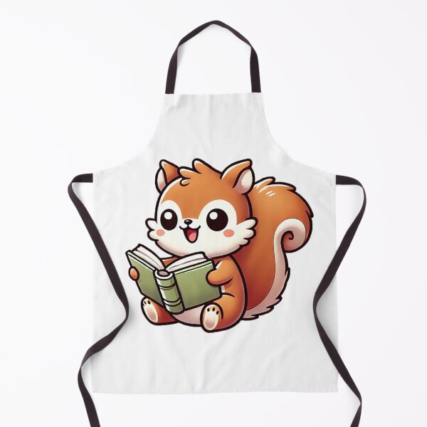 Item preview, Cute Squirrel Reading a Book designed and sold by Chokhdi289shop.