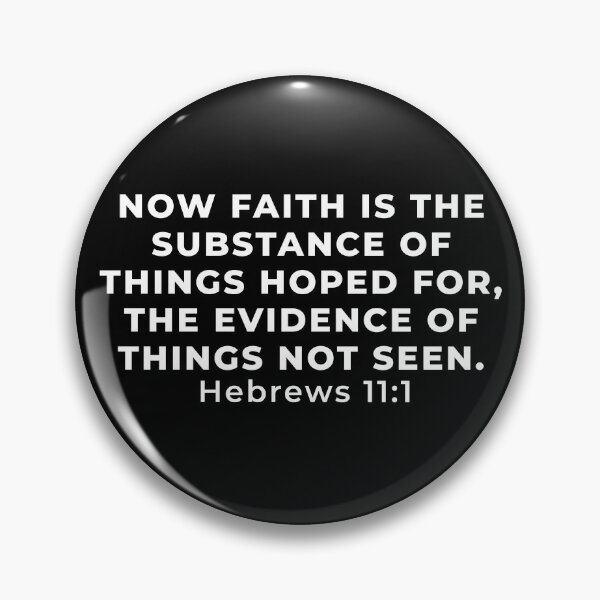 Item preview, Hebrews 11:1 Bible Verse designed and sold by SoulQuot.