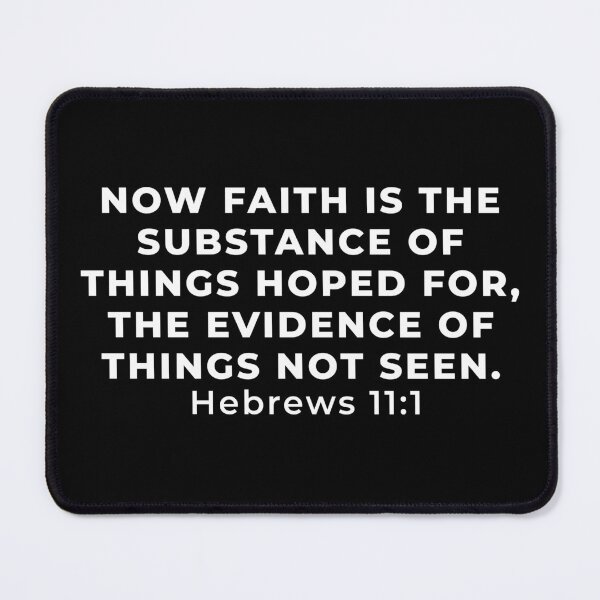 Item preview, Hebrews 11:1 Bible Verse designed and sold by SoulQuot.