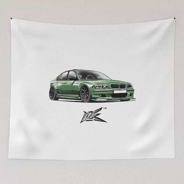 Item preview, german sports sedan widebody green  designed and sold by NaquashM.