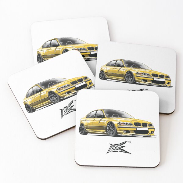 Item preview, german sports sedan widebody yellow  designed and sold by NaquashM.