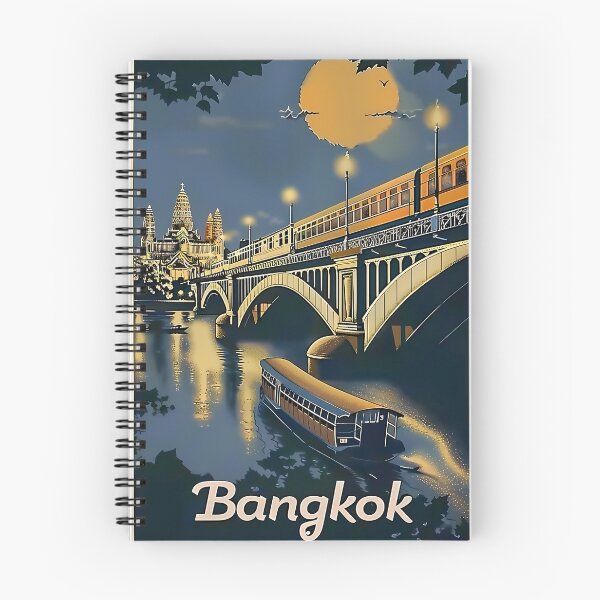 Item preview, Bangkok Eternal: Illustrated Memories designed and sold by MidArtForge.