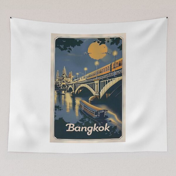 Item preview, Bangkok Eternal: Illustrated Memories designed and sold by MidArtForge.