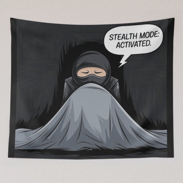 Item preview, Stealth Mode Activated Ninja designed and sold by XquisiteFashion.