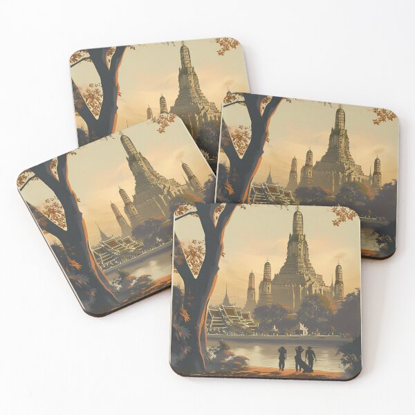 Item preview, Bangkok Eternal: Illustrated Memories designed and sold by MidArtForge.
