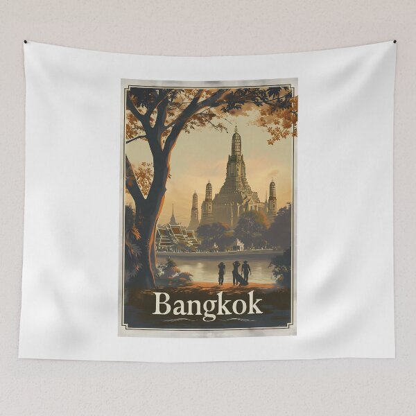 Item preview, Bangkok Eternal: Illustrated Memories designed and sold by MidArtForge.