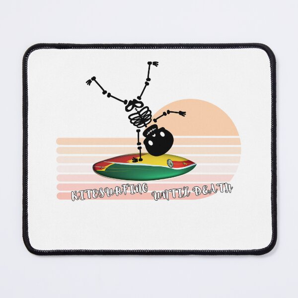 Item preview, Surfer skeleton holding hands on surfboard. SUB Surf. Ideal gift designed and sold by StyleFused.