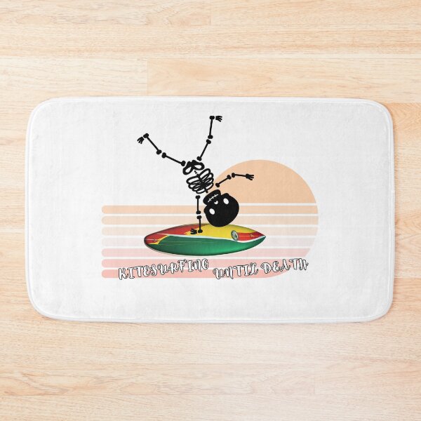 Item preview, Surfer skeleton holding hands on surfboard. SUB Surf. Ideal gift designed and sold by StyleFused.