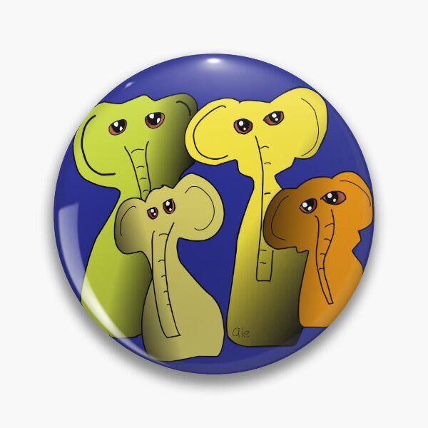 Item preview, Halloween elephant's family  designed and sold by ALEFANTICA.