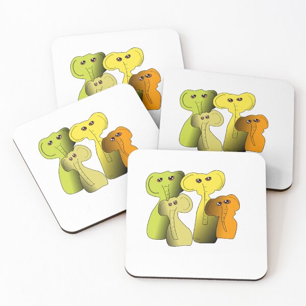 Item preview, Halloween elephant's family  designed and sold by ALEFANTICA.