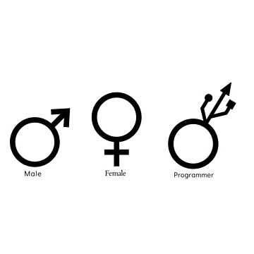 Artwork thumbnail, Programmer Developer Gender by Redstrawberry13