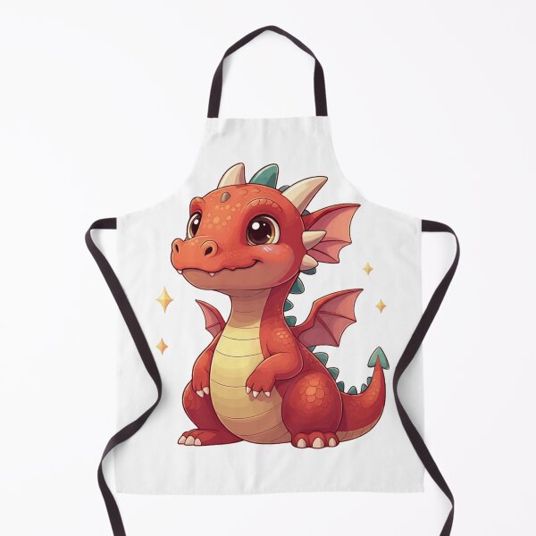 Item preview, Lucky Happy Red Baby Dragon | White designed and sold by PinkGoddessLove.