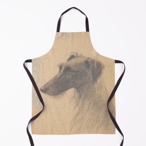 Item preview, sketch of a deerhound designed and sold by aghnadarragh.