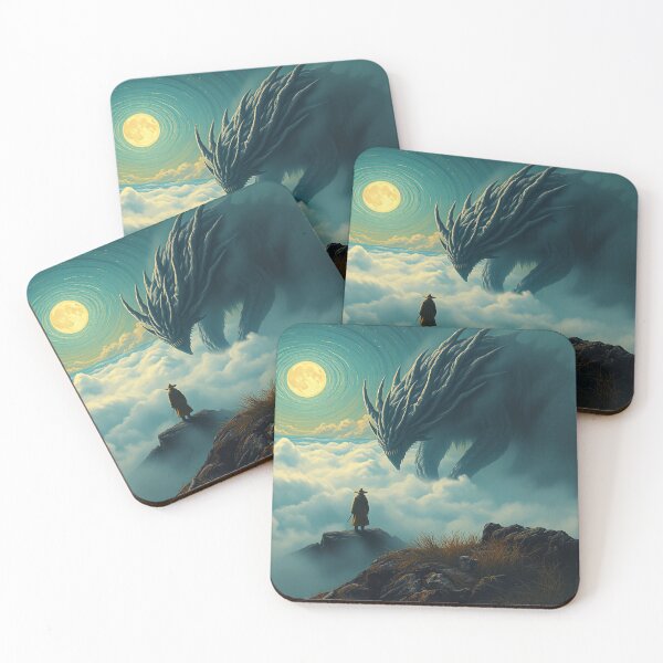 Item preview, Wizard and Lovecraftian under van gogh sky designed and sold by MartialArtisan.