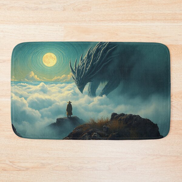 Item preview, Wizard and Lovecraftian under van gogh sky designed and sold by MartialArtisan.