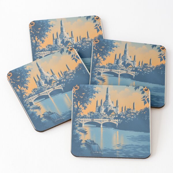 Item preview, Bangkok Eternal: Illustrated Memories designed and sold by MidArtForge.
