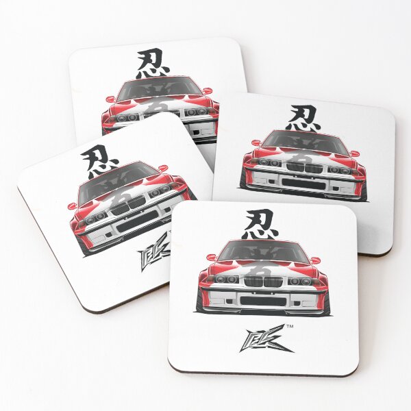 Item preview, german sports sedan widebody jdm style red white   designed and sold by NaquashM.