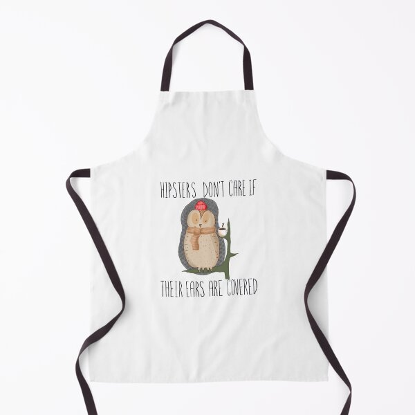 Item preview, Hipsters don't care if their ears are covered. designed and sold by ArndtDesign.
