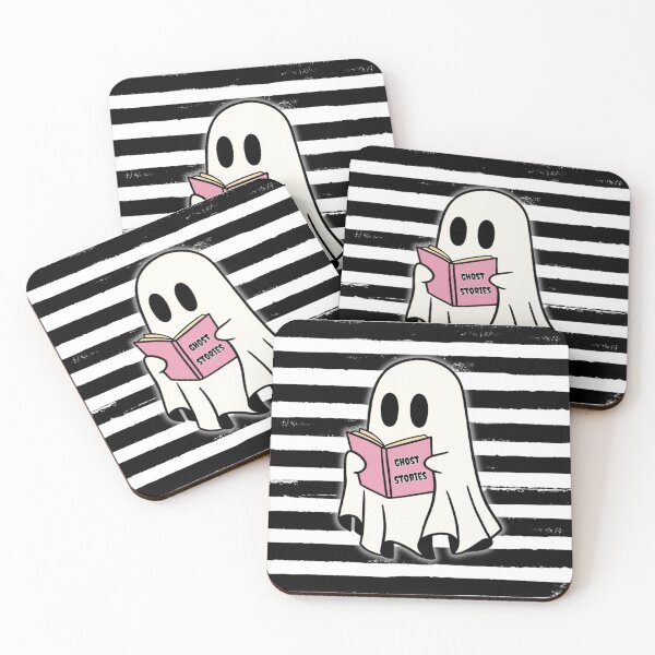 Item preview, CUTE GHOST READING A BOOK, HALLOWEEN  designed and sold by larissa-myrie.
