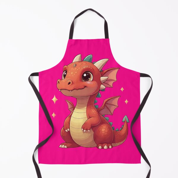 Item preview, Lucky Happy Red Baby Dragon | Hot Pink designed and sold by PinkGoddessLove.