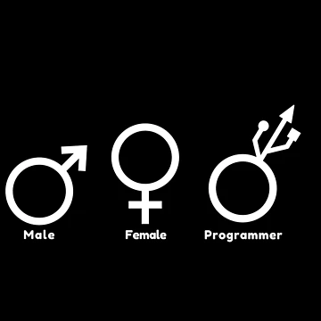 Artwork thumbnail, Programmer Developer Gender  by Redstrawberry13