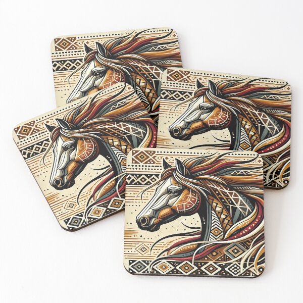 Item preview, Tribal Horse: Strength and Freedom designed and sold by FAONIM.