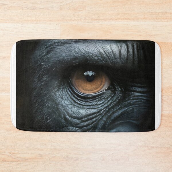 Item preview, The mysterious look of a gorilla. designed and sold by MyHappyArtShop.