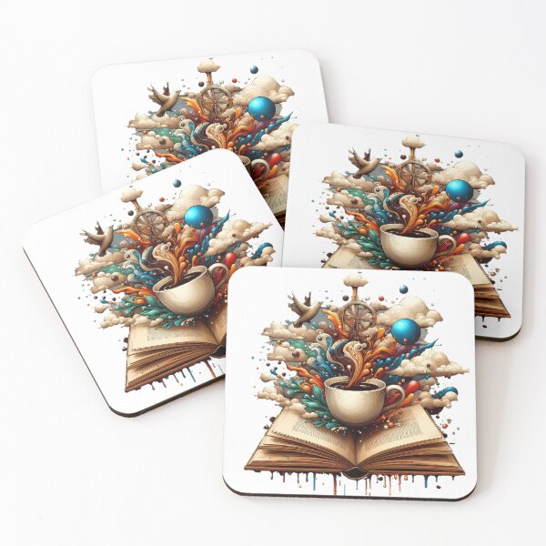 Item preview, Artistic Book and Coffee Design designed and sold by moba--mania.