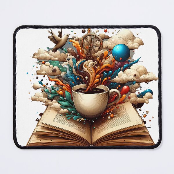 Item preview, Artistic Book and Coffee Design designed and sold by moba--mania.