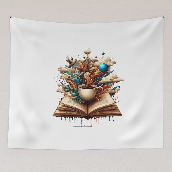 Item preview, Artistic Book and Coffee Design designed and sold by moba--mania.