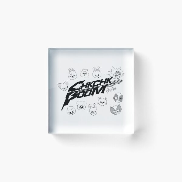 Artikelvorschau, Drucken chk chk boom ATE Stray Kids entworfen und verkauft von PrintStay.