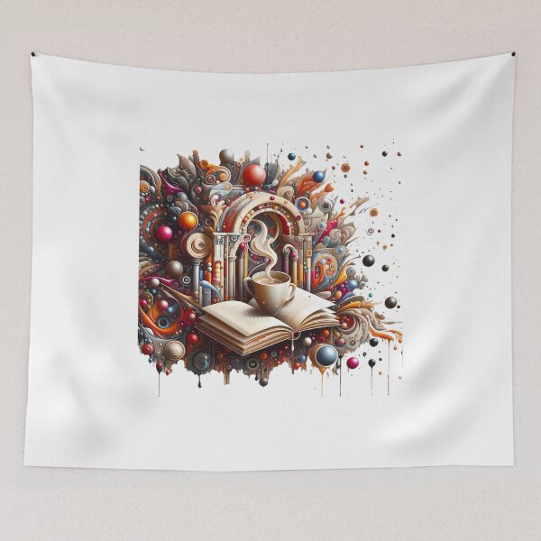 Item preview, Whimsical Fantasy Reading Escape designed and sold by moba--mania.
