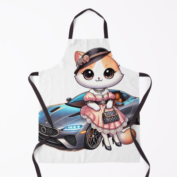 Item preview, Fashionable Cat with Luxury Car designed and sold by Chokhdi289shop.
