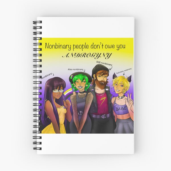 Item preview, Nonbinary People Don’t Owe You Androgyny  designed and sold by cassart03.