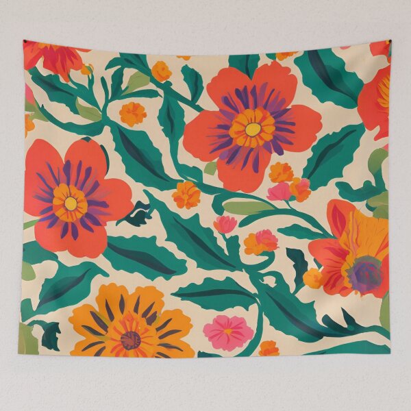 Item preview, Mexican floral joy designed and sold by Omarupattern51.