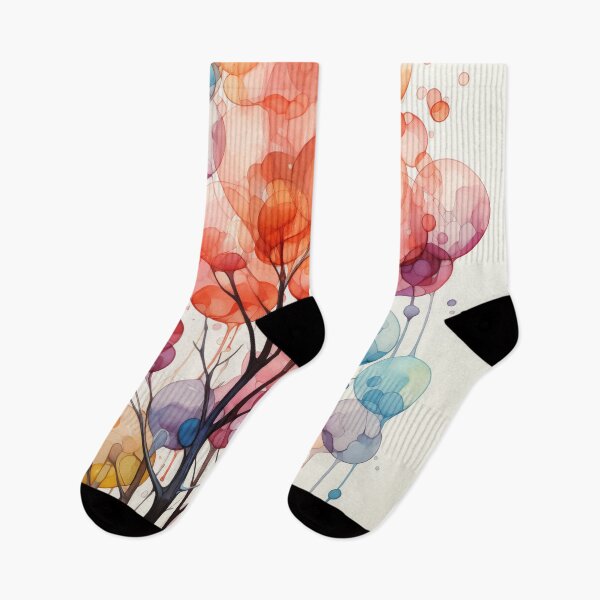 Item preview, Watercolor landscape, Abstract art, Tree of life, Positive energy designed and sold by kusamono-art.