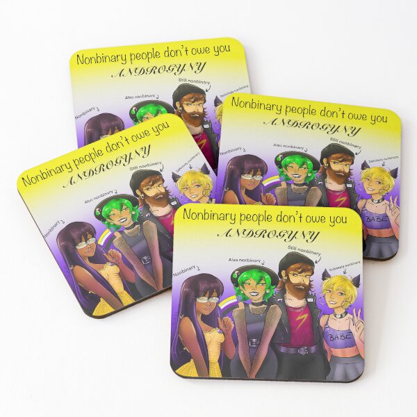 Item preview, Nonbinary People Don’t Owe You Androgyny  designed and sold by cassart03.