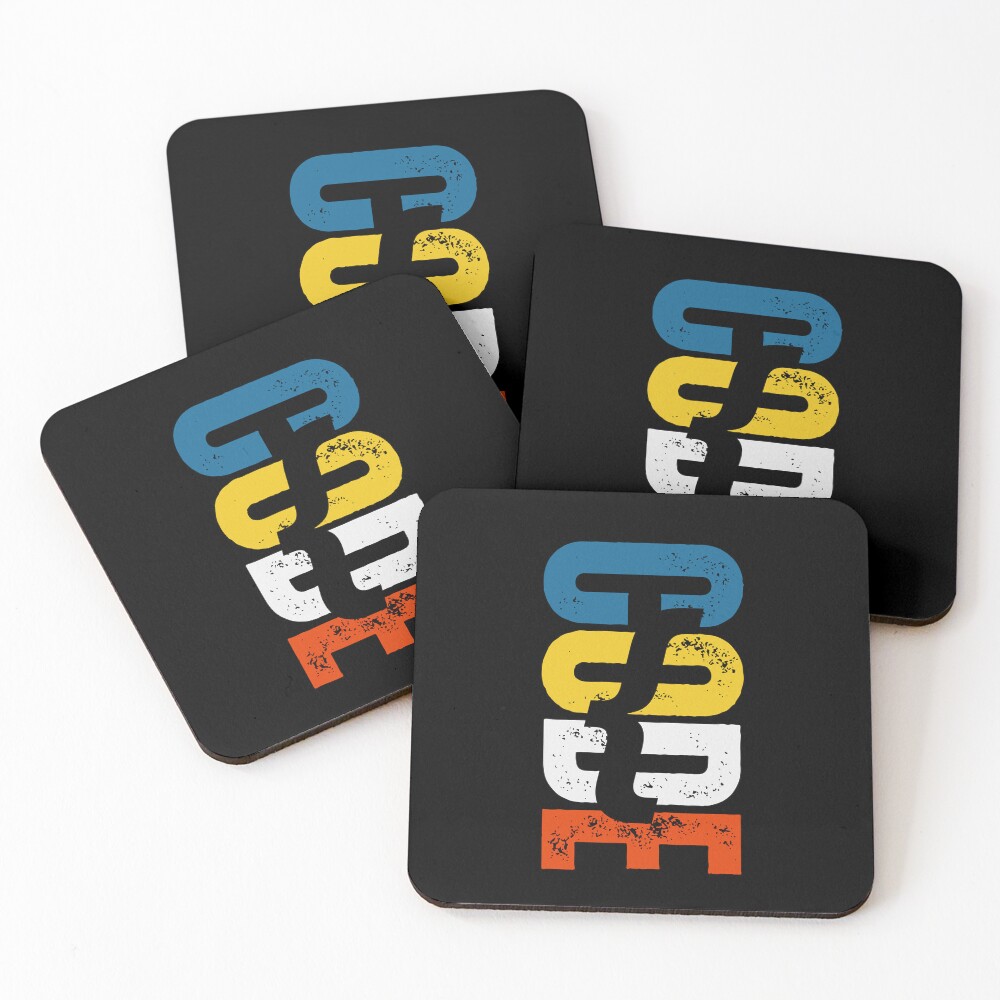Item preview, Coasters (Set of 4) designed and sold by WolfGZ.