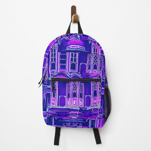 Item preview, Hawa Mahal, Jaipur, India Glitch Art Blue designed and sold by glitchhub.