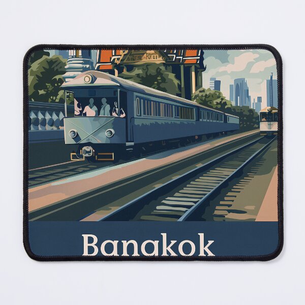 Item preview, Bangkok Eternal: Illustrated Memories designed and sold by MidArtForge.