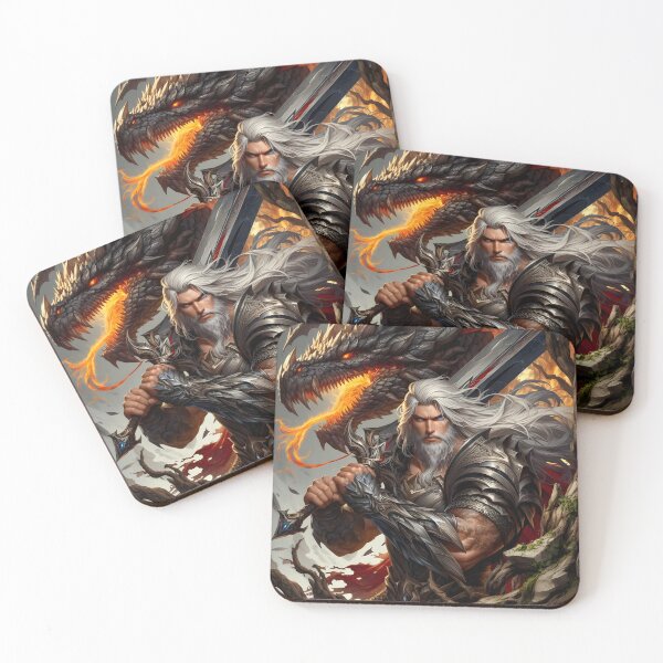 Item preview, Dragon Protector Warrior designed and sold by GalleryBrisArt.